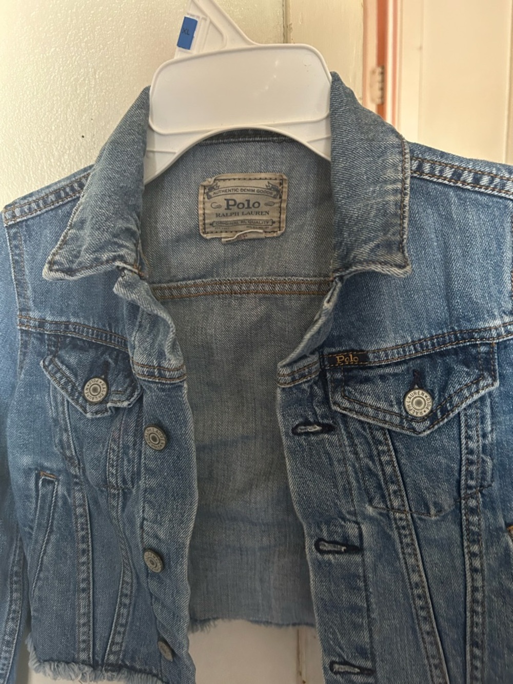 Polo Ralph Lauren Light Blue Denim Jacket